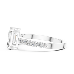 Aurevia Twin Radiance Bypass Diamond Ring