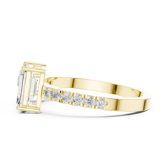 Aurevia Twin Radiance Bypass Diamond Ring