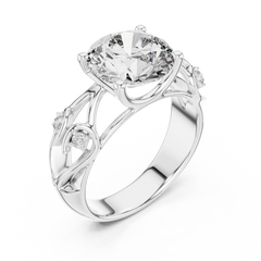 Aurevia Enchanted Ivy Diamond Ring