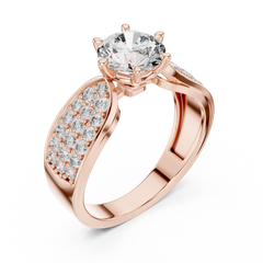 Aurevia Regal Luxe Diamond Ring