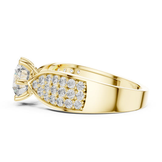 Aurevia Regal Luxe Diamond Ring