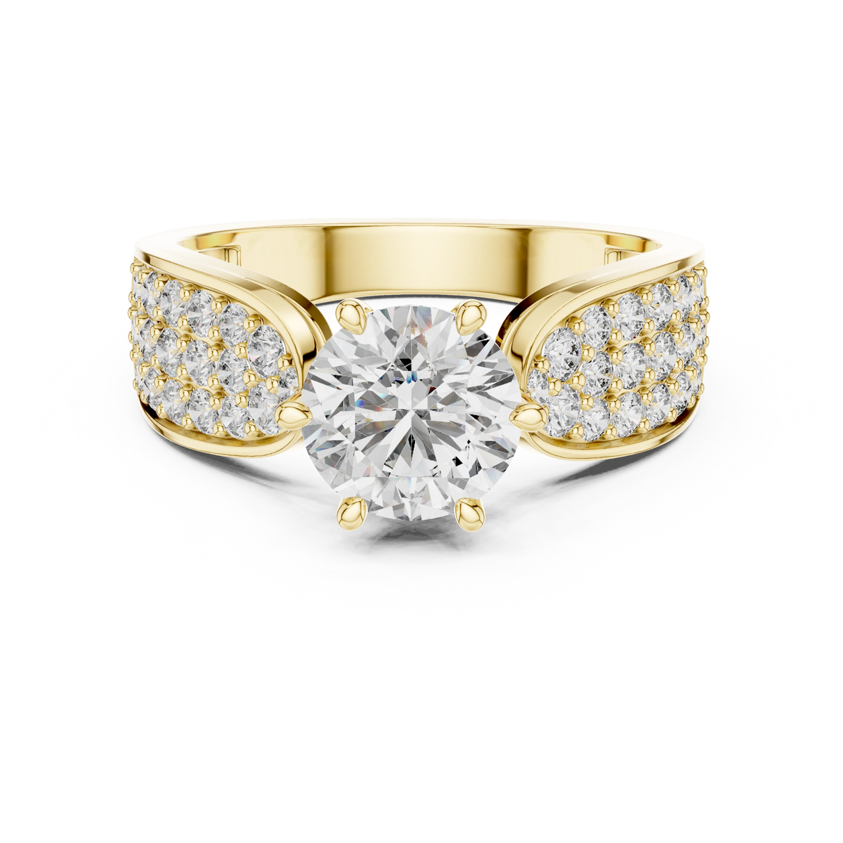 Aurevia Regal Luxe Diamond Ring