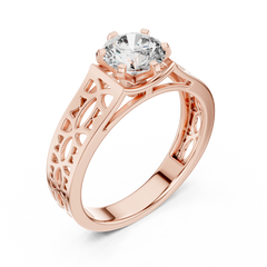 Aurevia Regal Lattice Diamond Ring