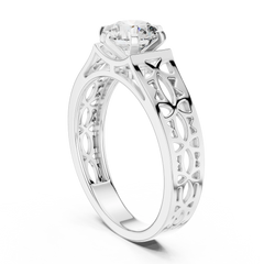 Aurevia Regal Lattice Diamond Ring
