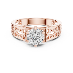Aurevia Regal Lattice Diamond Ring