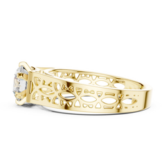 Aurevia Regal Lattice Diamond Ring