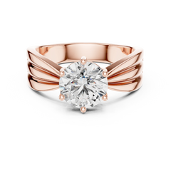  Round Cut Solitaire Ring