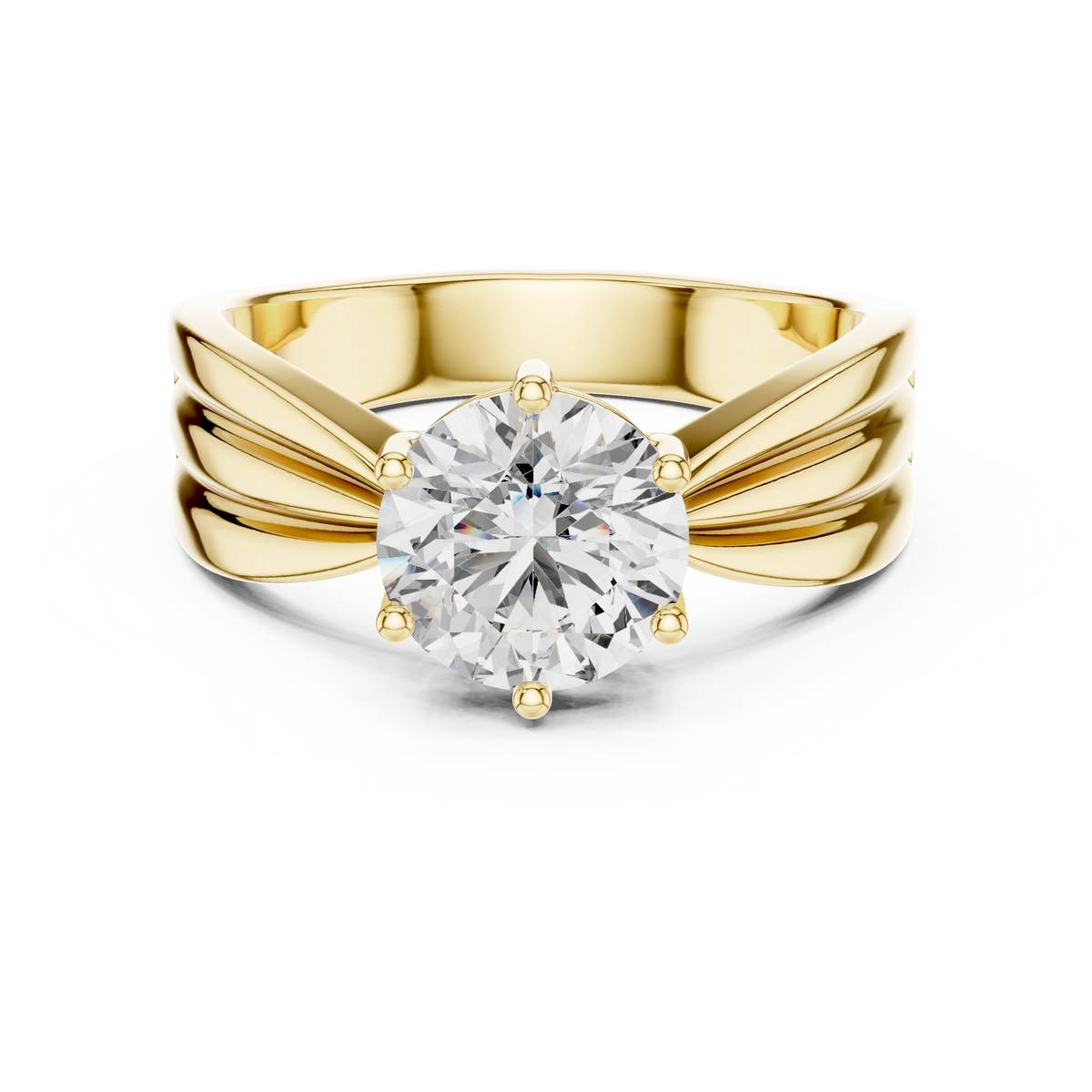 Round Brilliant Cut Diamond Ring Online 