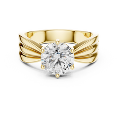 Round Brilliant Cut Diamond Ring Online 