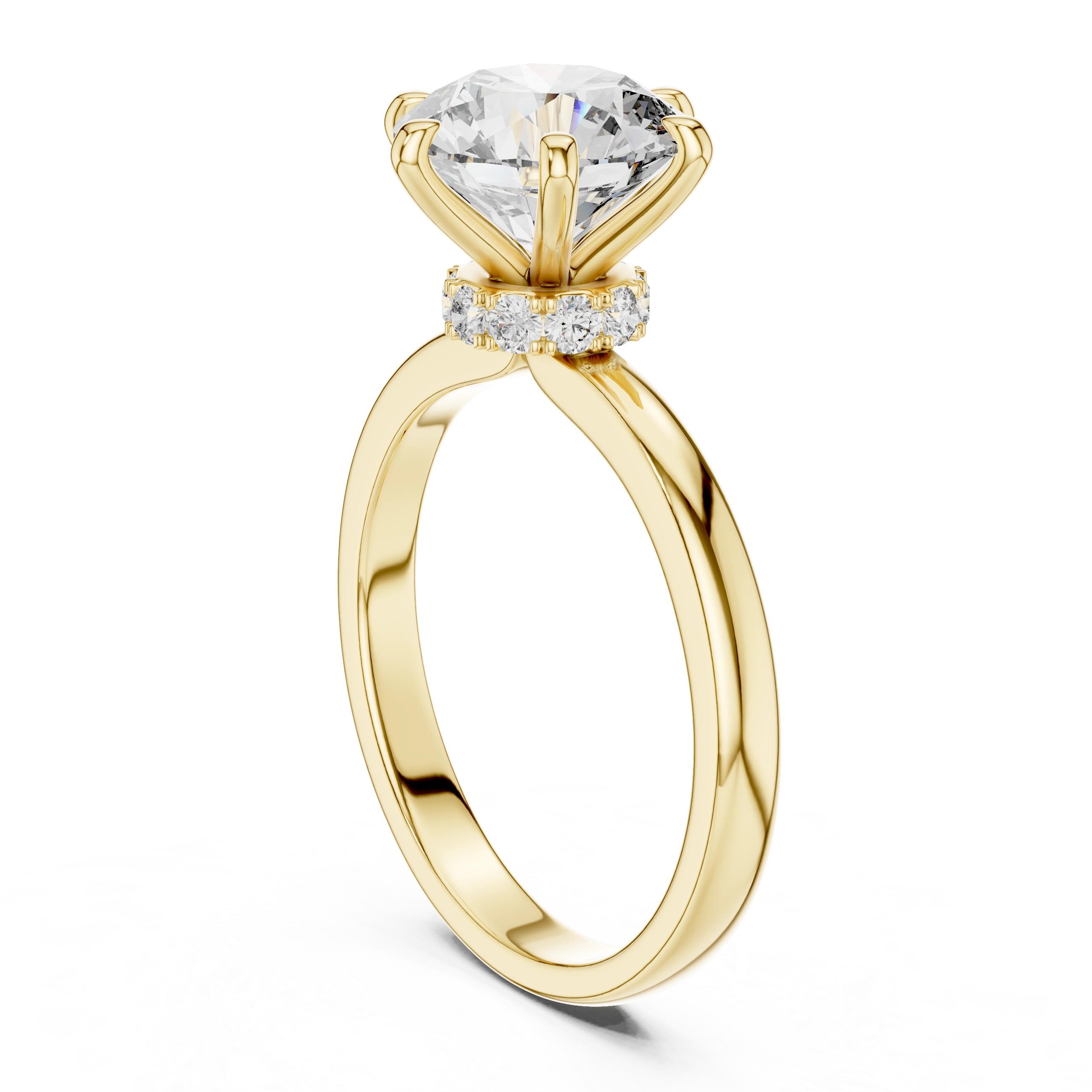 Round Diamond Engagement Ring