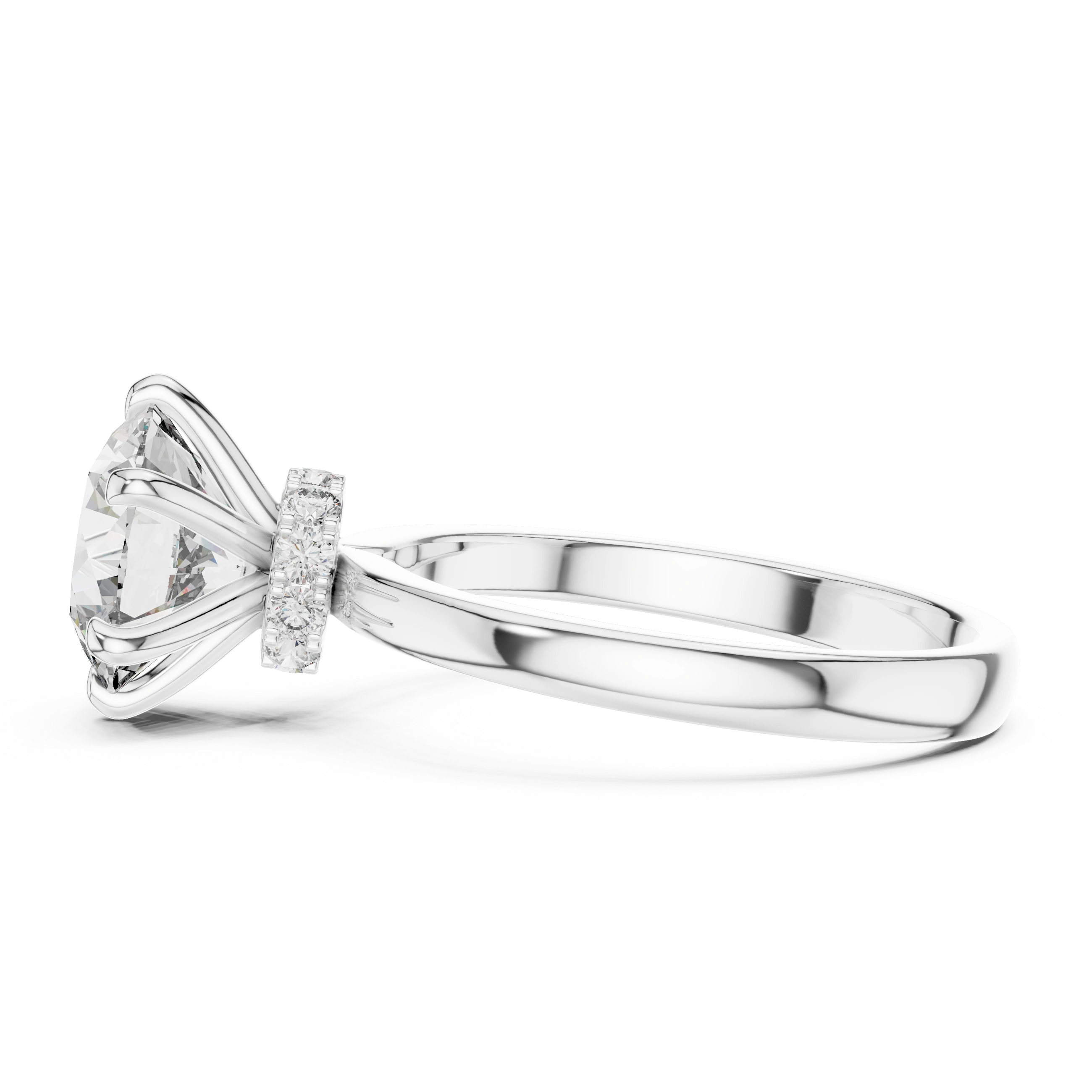 Round Brilliant Cut Diamond Ring