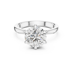 Round Solitaire Engagement Ring