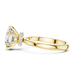 Round Diamond Engagement Ring 