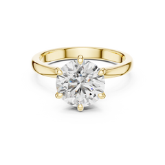 Round Cut Diamond Engagement Ring Online 