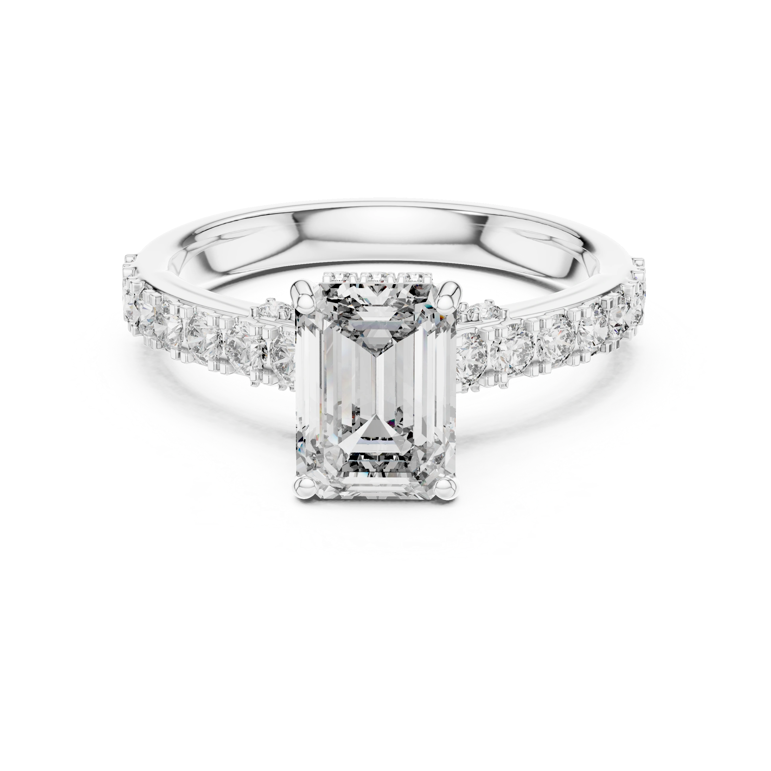 Engagement Rigs Emerald Cut Online 