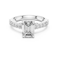 Engagement Rigs Emerald Cut Online 