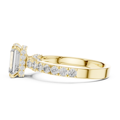 Emerald Cut Diamond Engagement Rings For Women
