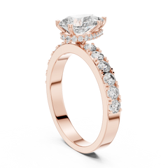 Pear Cut Diamond Ring