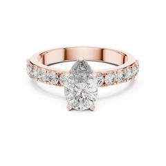 Pear Diamond Engagement Ring