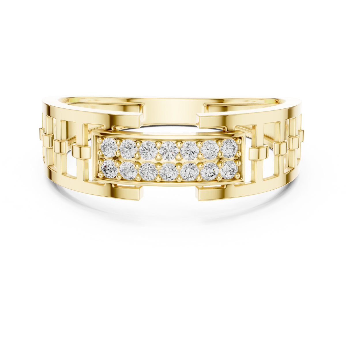 Structural Pavé Band
