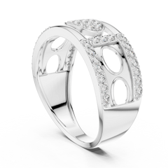Orbital Pavé Band