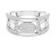 Orbital Pavé Band