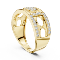 Orbital Pavé Band