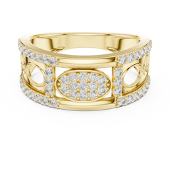 Orbital Pavé Band