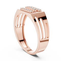 Triple Tier Octagon Band