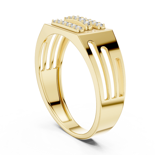 Triple Tier Octagon Band