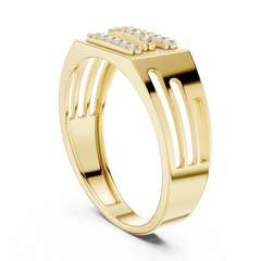 Triple Tier Octagon Band