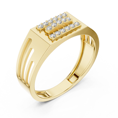 Triple Tier Octagon Band
