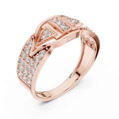 Aurevia Vector Pillar Ring