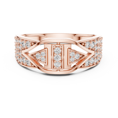 Aurevia Vector Pillar Ring