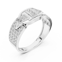 Aurevia Vector Pillar Ring