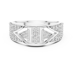 Aurevia Vector Pillar Ring