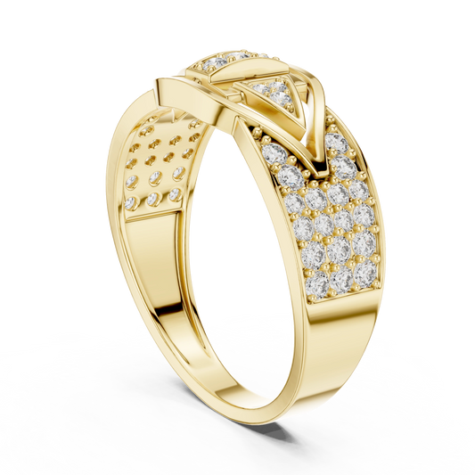 Aurevia Vector Pillar Ring