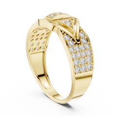 Aurevia Vector Pillar Ring