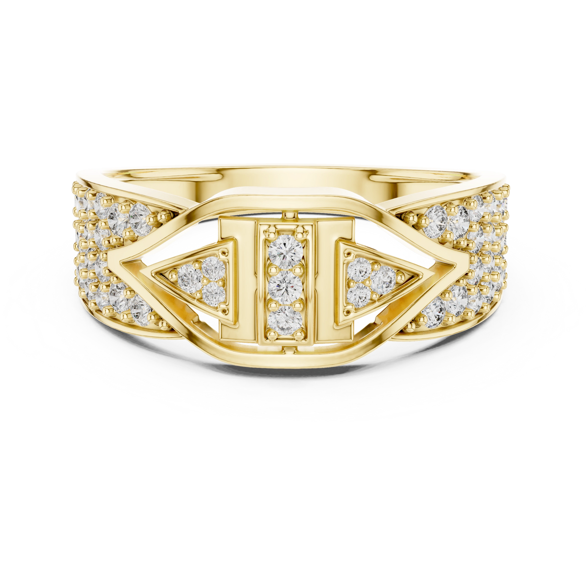 Aurevia Vector Pillar Ring