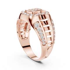 Hourglass Signet Band