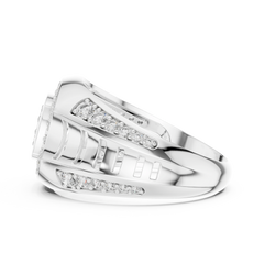 Hourglass Signet Band
