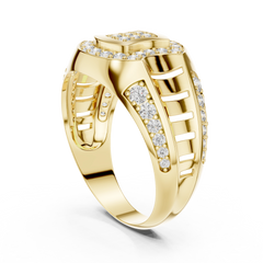 Hourglass Signet Band