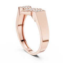 Diamond Bow Ring