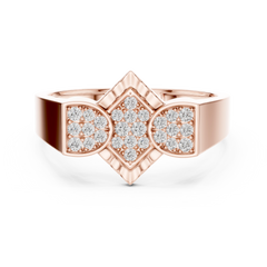 Diamond Bow Ring