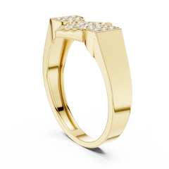Diamond Bow Ring