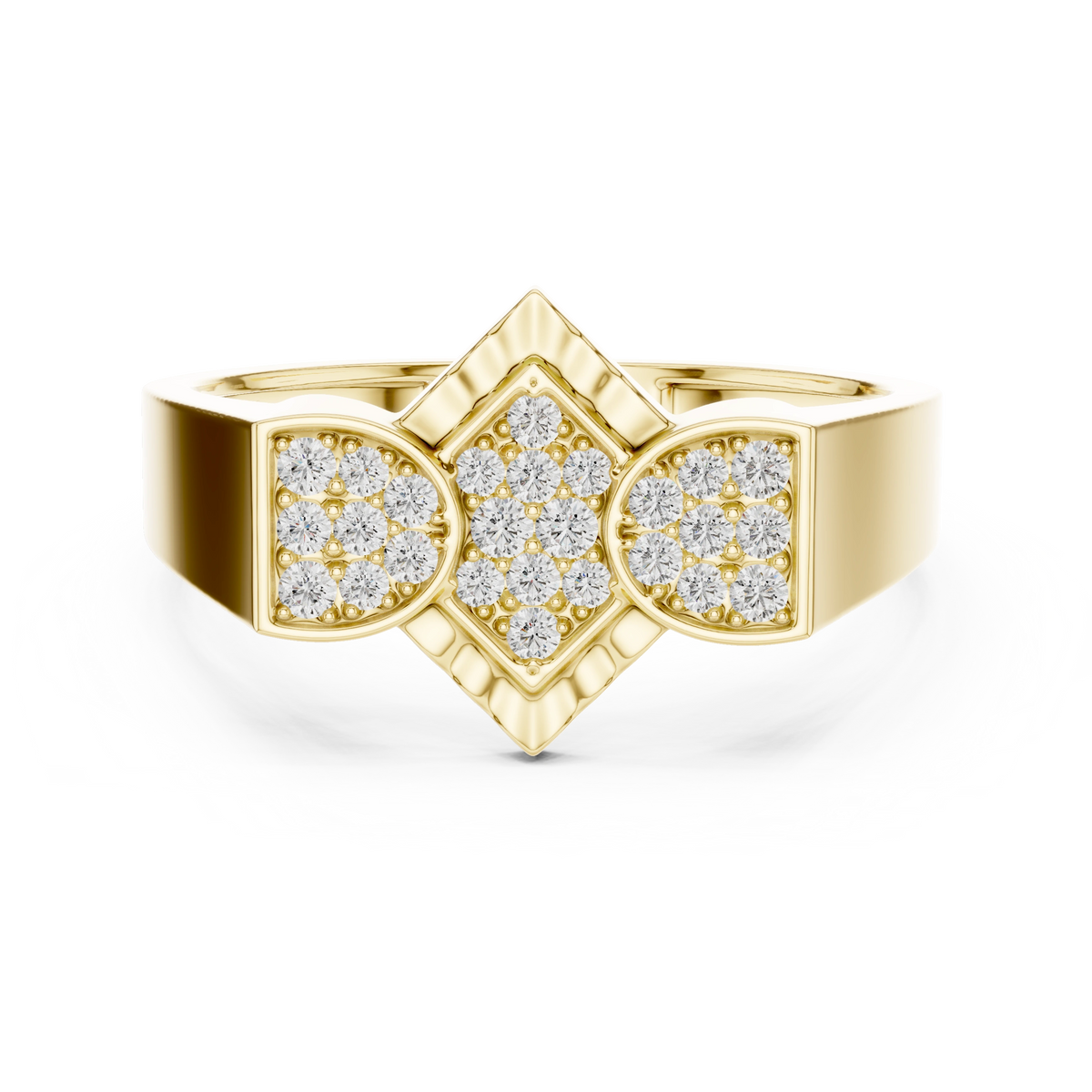 Diamond Bow Ring