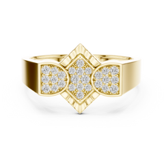 Diamond Bow Ring