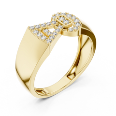 Lustre Geometric Duo Band