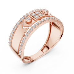 Chevron Rivet Band