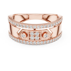 Chevron Rivet Band